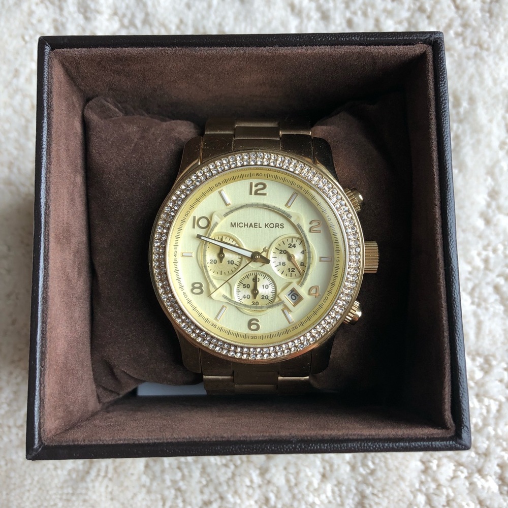 SOLD*** Michael Kors Gold Womens Watch BNIB MK5575